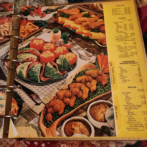 Better Homes and Gardens New Cookbook Souvenir Edition Binder Style Illustrated - Picture 6 of 8